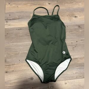 Baleaf one piece swimsuit small green new with tags